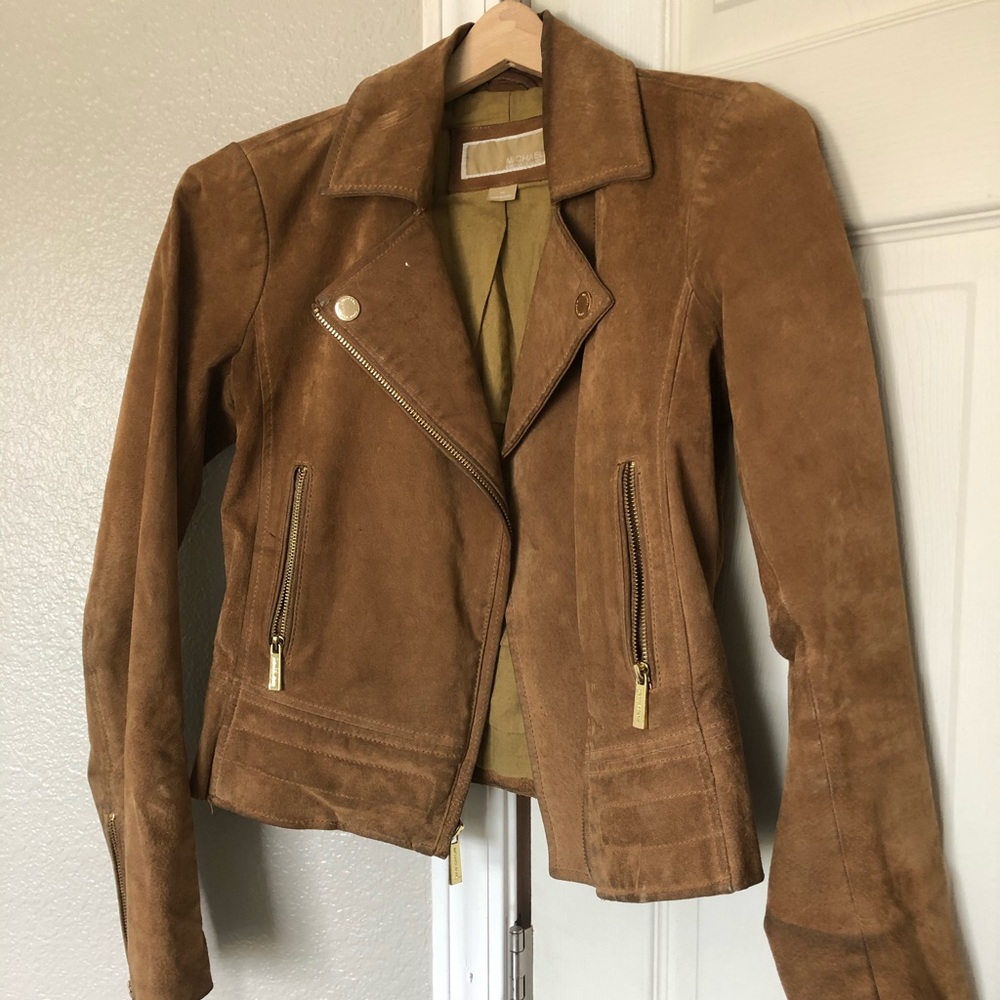 Genuine Leather Michael Kors Jacket
